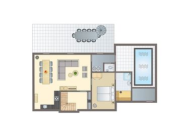 Logement de vacances avec piscine et sauna - 21