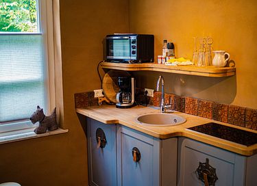 Logement de vacances dans les bois avec cheminée - 14