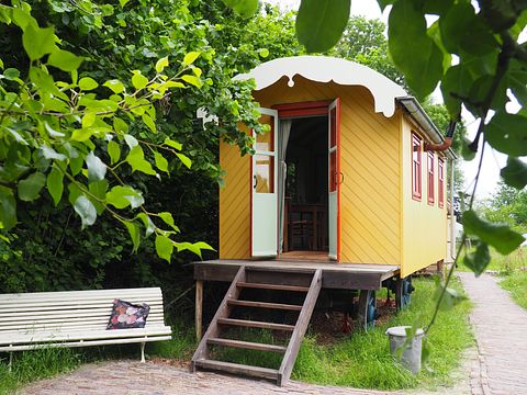 Woonwagen in jaren '30 stijl met hottub - 3