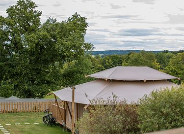 Tente Glamping avec salle de bain privée en France - 7