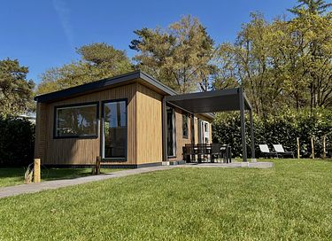 Boslodge op leuke camping in Overijssel - 2