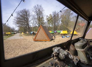 Glamping op een voormalige militaire basis - 2