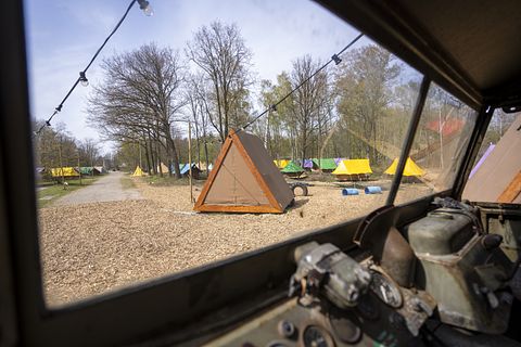 Glamping op een voormalige militaire basis - 2