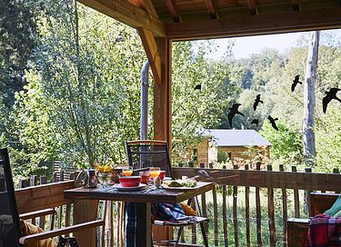 Chalet confortable avec poêle à bois dans les Ardennes - 4