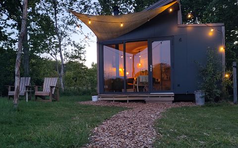 Knus tiny house met hottub (5p) in de natuur - 2