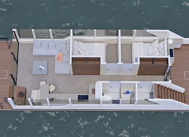 Luxe boot 6 personen voor een watervakantie - 18