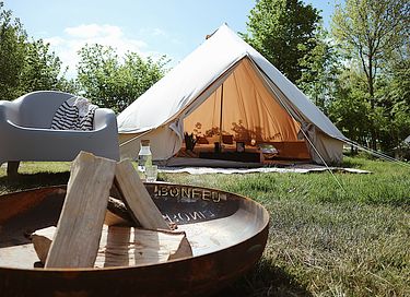 Luxe Glamperen in sfeervol ingerichte tent - 2