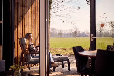Romantisch Tiny house met sauna - 4