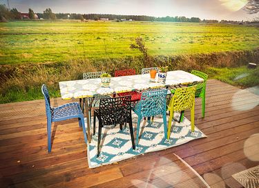 Safari tent for 8 people in eco-camping - 12