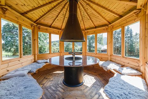 Maison de campagne spacieuse avec sauna privé et cabane de barbecue - 4