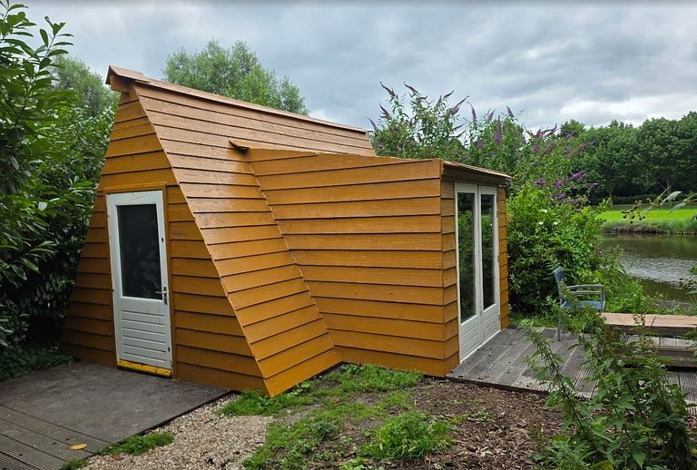 Tiny House met terras aan het water - 1