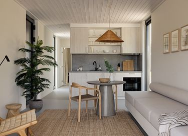 Pavillon romantique pr 2 avec sauna au bord de l'eau - 10