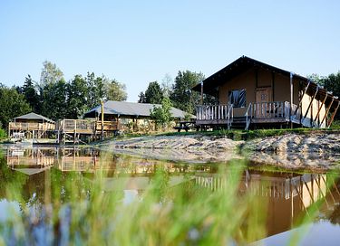 Luxe safaritent aan het water voor 6 personen - 2