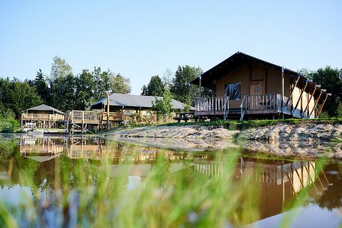 Luxe safaritent aan het water voor 6 personen - 2
