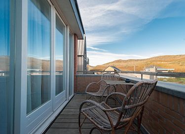 Hyggelig suite med udsigt over klitterne