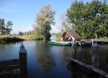 Séjour unique sur un radeau sur la rivière Vecht - 30