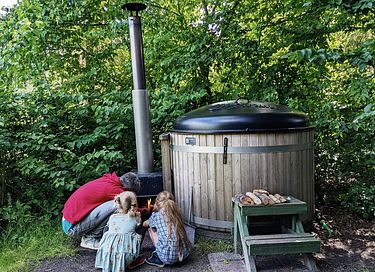 Luxe tenthuisje met hottub op boerderij - 2