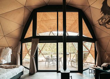 Luxe dome met Noors bad in de Ardennen - 6