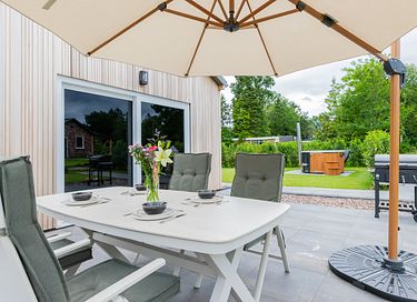 Modern vakantiehuis met hottub in Drenthe - 25