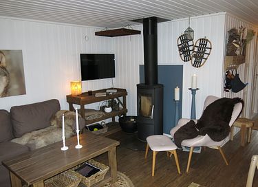 Houten huisje met rivierzicht - 25