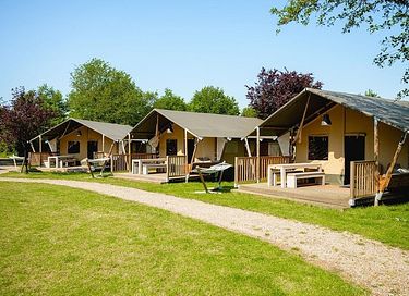 Luxe glampingtent op leuke camping  - 2