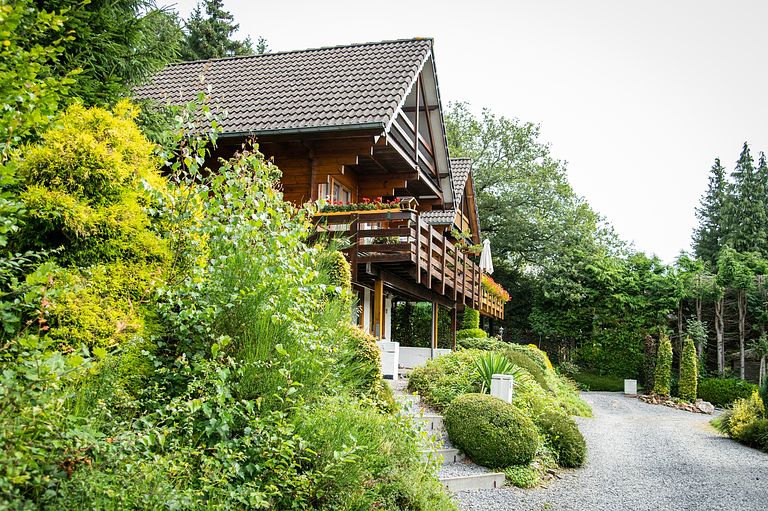 Wooden holiday home (5p)in the middle of the Ardennes - 1