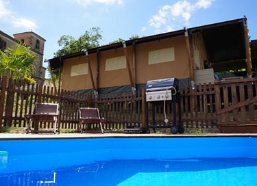 Tente safari de luxe avec vue imprenable - 4