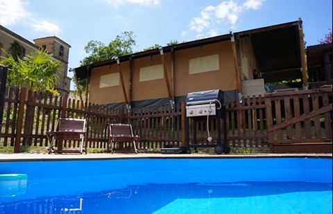 Tente safari de luxe avec vue imprenable - 4