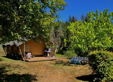 Glamping in de Franse natuur