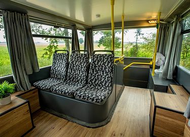 Vacances dans un magnifique bus à impériale - 9