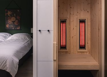 5-person lodge with infrared cabin - 5