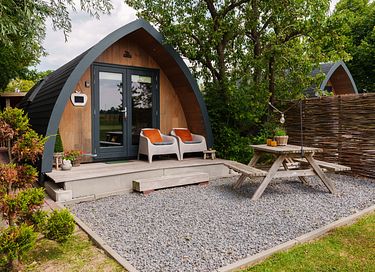 Romantische b&b in tinyhouse met hottub
