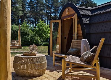 Luxuriöses Camping Pod (2 Personen) in schöner Region - 2