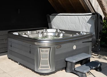 Vrijstaand wellnesshuisje met privé zwembad - 28