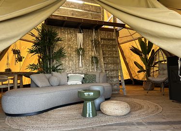Tipi-Übernachtung mit Hottub - 4
