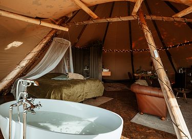 Luxe glampingtent voor 2 personen - 2