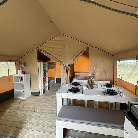 Spacious glamping tent on the coast - 5