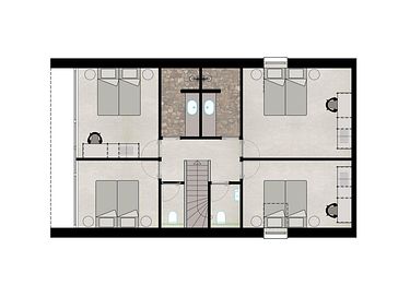 Geräumiges Ferienhaus (8p) mit Jacuzzi - 21