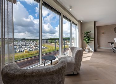 Penthouse in a natural environment
