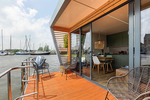 Houseboat in Grou met schitterend uitzicht - 4