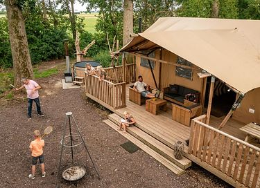 Wellness safaritent (6p) met sauna én hottub - 4