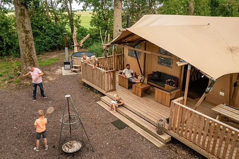 Wellness safaritent (6p) met sauna én hottub - 4