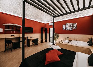 Suite de luxe avec bain à remous près de Pompéi - 12