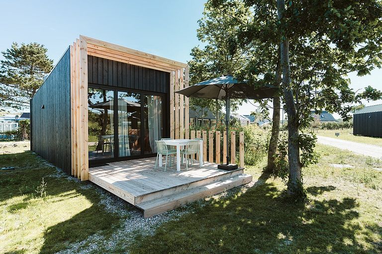 Huisdiervriendelijk tiny house vlakbij de zee - 1