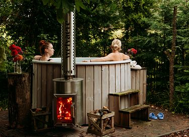 Casetta nel bosco con giardino wellness privato - 5