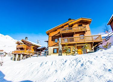 Ruim chalet (12p) midden in de Franse Alpen - 1