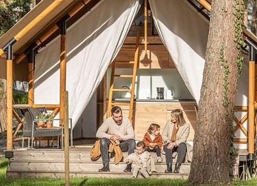Glampingzelt für 4 Personen mit eigener Terrasse - 3