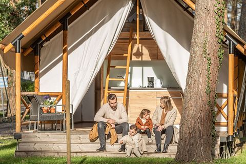 Glampingzelt für 4 Personen mit eigener Terrasse - 3