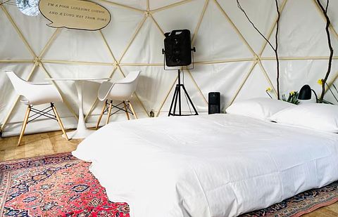 Nice dome tent in nature and on the waterfront - 2