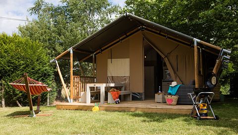 Luxe glampingtent op een familiecamping - 2